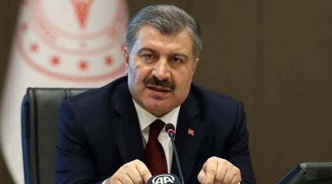 Sağlık Bakanı Koca'dan aşı açıklaması