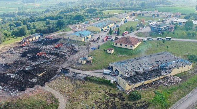 Sakarya'da havai fişek fabrikasındaki patlamaya ilişkin 7 sanığın yargılanması sürüyor