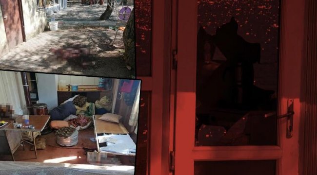 Samsun'da barakada dehşet