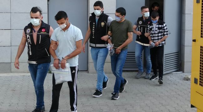 Samsun'da uyuşturucu ticaretinden 4 kişi adliyeye sevk edildi
