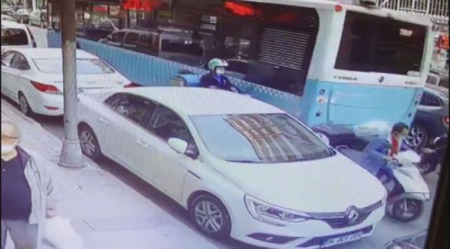 Şişli'de motosiklet hırsızlığı