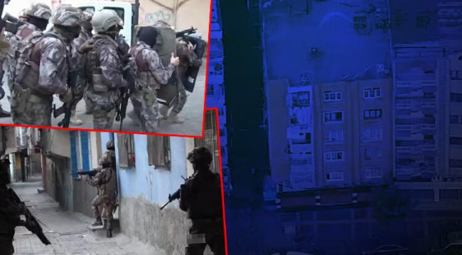Diyarbakır'da silahlı suç örgütüne nefes kesen operasyon!