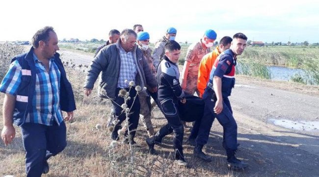 Bafra'da denizde kaybolan gençten acı haber geldi