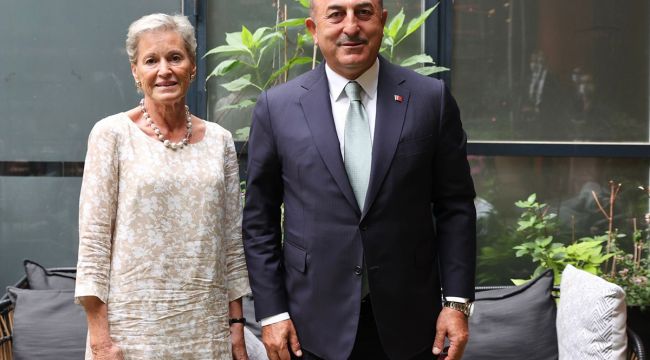 Bakan Çavuşoğlu, Finlandiya'da Türk vatandaşlarla buluştu