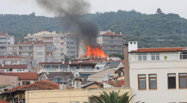 Bursa yanıyor