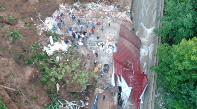 Rize'de sel kabusu! Sabahın ilk ışıklarıyla felaketin boyutu gün yüzüne çıktı