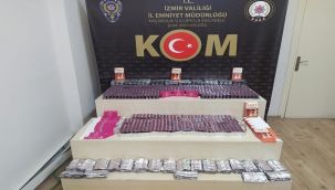 İZMİR'DE 7 AYRI KAÇAKÇILIK OPERASYONU