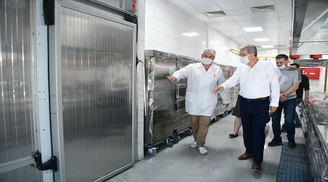 YEMEK ÜRETİM TESİSİ HİZMET VERMEYE BAŞLADI