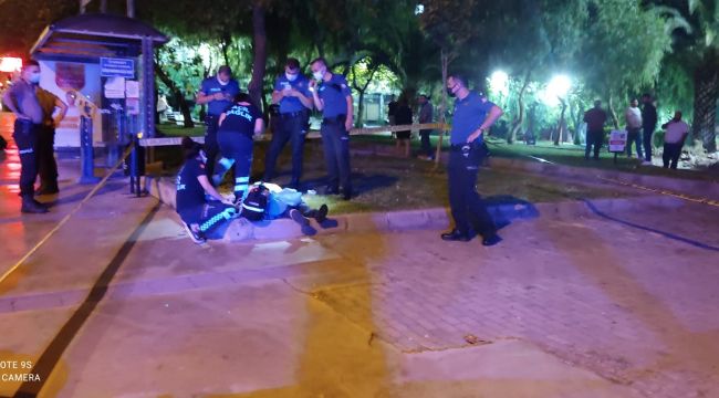 İZMİR'DE PARKTA CESET BULUNDU