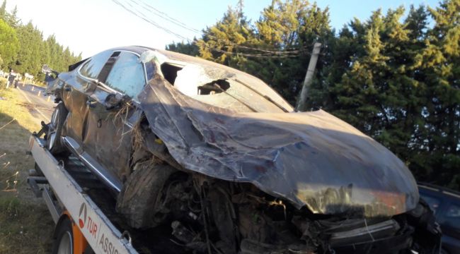 İZMİR'DE TRAFİK KAZASI MEYDANA GELDİ
