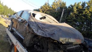 İZMİR'DE TRAFİK KAZASI MEYDANA GELDİ
