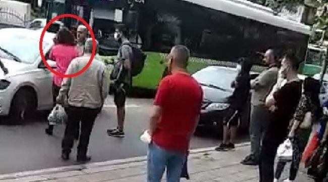 Kadın avukata trafikte dehşeti yaşattı
