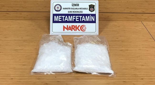 ŞÜPHELİ MOTOSİKLETTEN UYUŞTURUCU ÇIKTI
