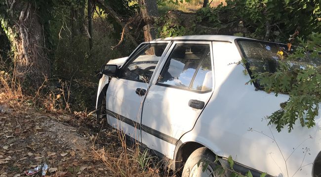 Çan'da trafik kazası
