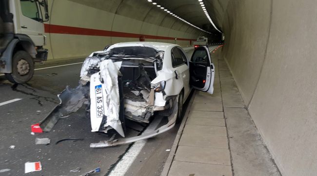 Gümüşhane'de trafik kazası