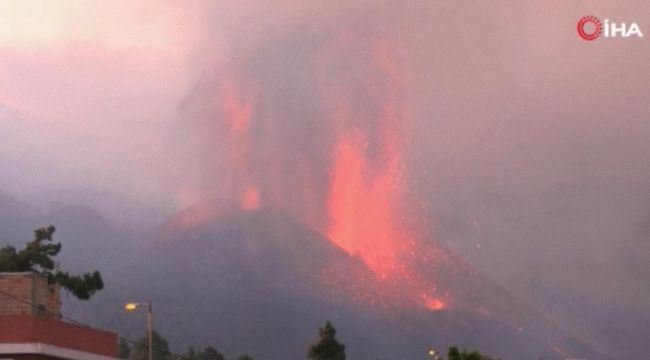 İspanya'daki La Palma Havalimanı volkanik küller nedeniyle kapatıldı