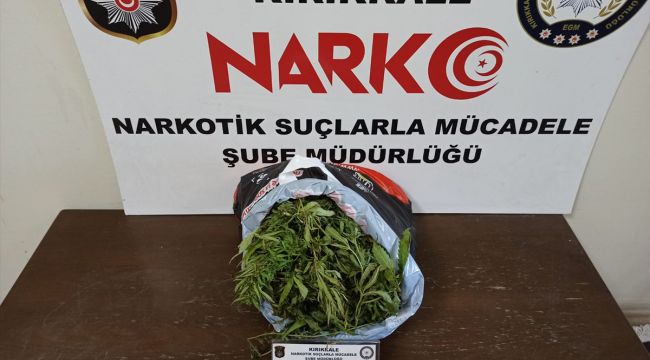 Kırıkkale'de uyuşturucu operasyonu