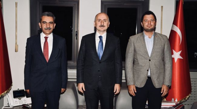 Milletvekili Toprak ve Başkan Emre'nin Ankara temasları
