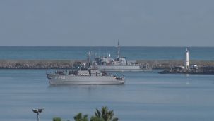 NATO'nun 5 savaş gemisi Samsun'da