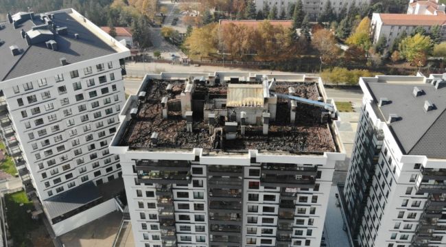 66 dairelik blokta yangın çıkaran kapıcı serbest bırakıldı