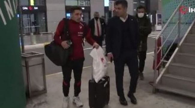 A Milli Takım Türkiye'ye döndü