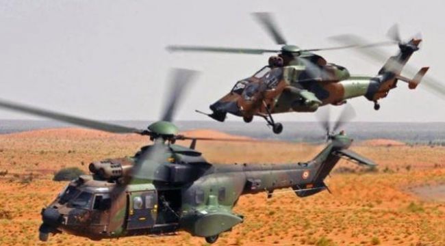 Azerbaycan'da askeri helikopter tatbikat sırasında düştü
