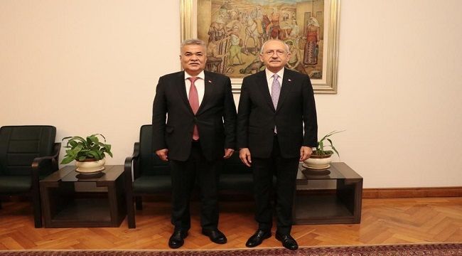 BAŞKAN TEKİN'DEN KILIÇDAROĞLU'NA ZİYARET