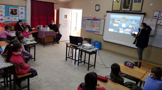 BERGAMA'NIN YEREL TARİHİ ÖĞRENCİLERLE BULUŞUYOR