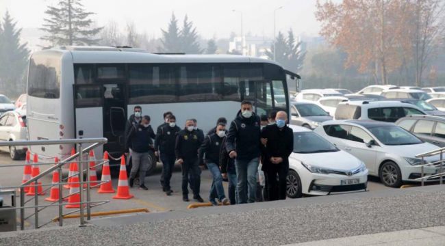 Bolu'da FETÖ şüphelisi 8 kişi adliyeye sevk edildi