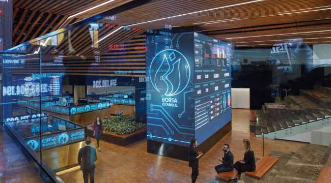 Borsa ilk yarıda yükseldi