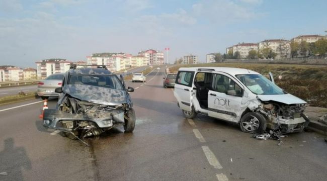 Bursa'da trafik kazası