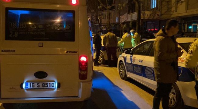 Bursa polisi fark etti, trafikten men edildi