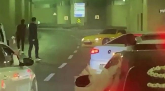 Esenyurt’ta düğün konvoyunda drift terörü