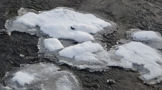 Göle ilçesi eksi 8 dereceye düştü