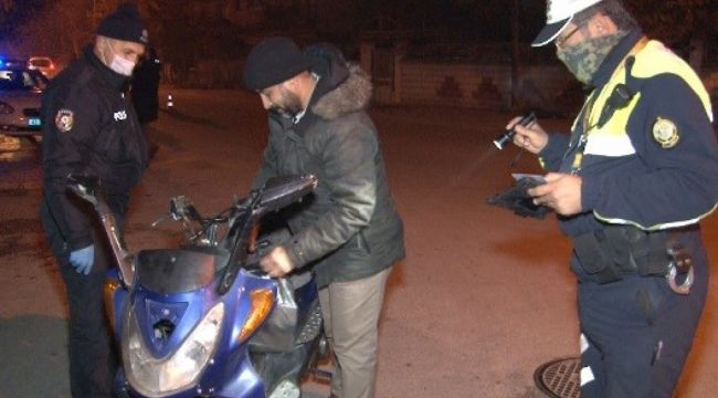 Hurdaya ayrılan motorla yakalandı “Aküyü sıfır almıştım, onu sökeyim” dedi
