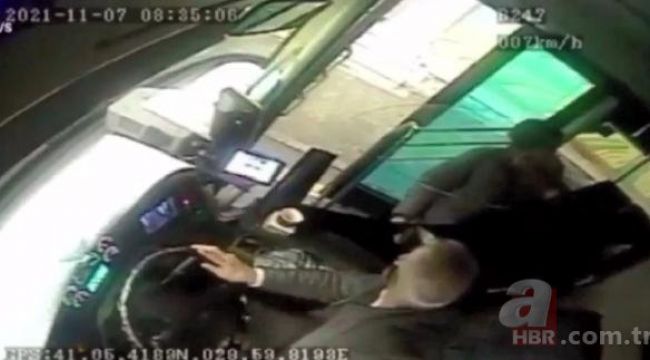 Kağıthane'de bıçaklanan otobüs şoförünü ölümden ruhsat kurtardı