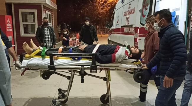 Karantinada baca temizlerken çatıdan düşerek ağır yaralandı