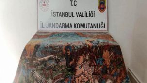 500 yıllık İran halısını 300 bin dolara satmak isterken yakalandılar
