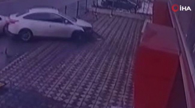 Arnavutköy'de feci kaza