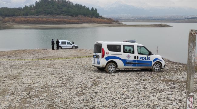 Barajda erkek cesedi bulundu