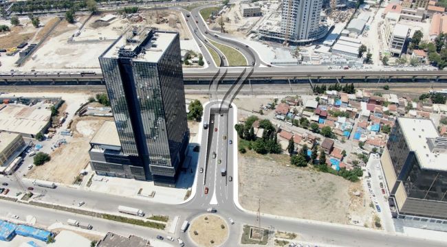 BÜYÜKŞEHİR'DEN YENİ BAĞLANTI YOLU