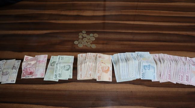 Dilencinin üzerinden çıkan para zabıta ekiplerini de şaşırttı