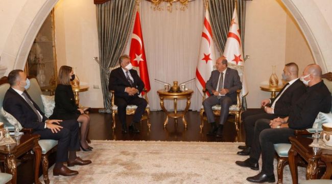 Doğa'dan KKTC Cumhurbaşkanına ziyaret