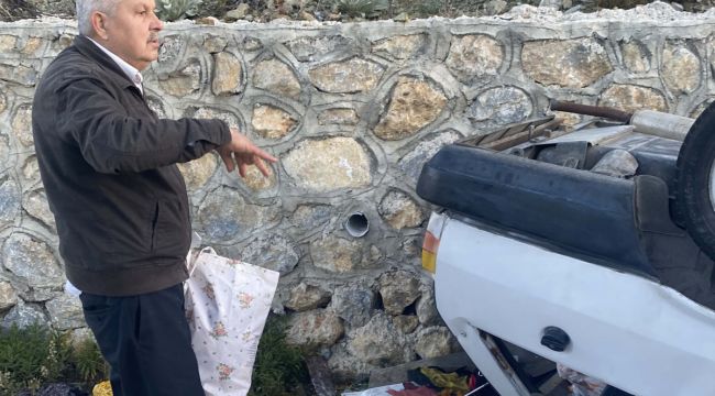 EMNİYET KEMERİ HAYAT KURTARDI