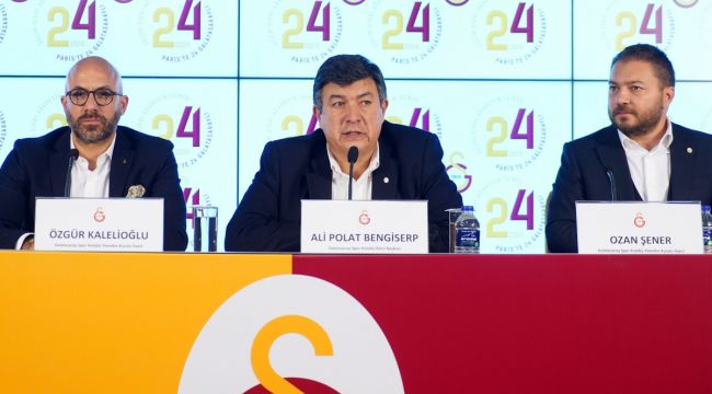 Galatasaray'da hedef 2024 Paris Olimpiyat Oyunları'na 24 sporcu