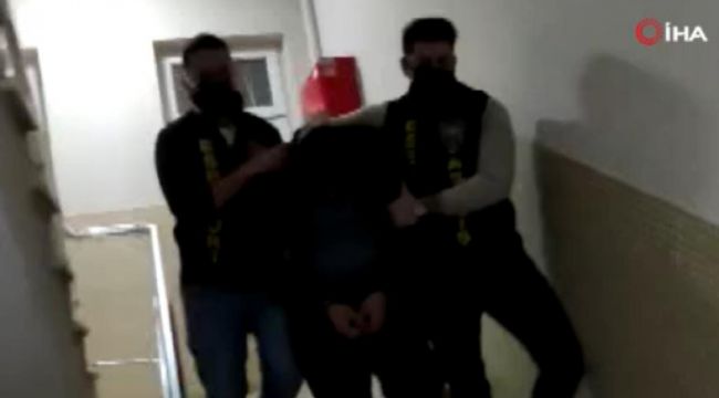 İşten dönen kadını taciz eden şüpheli yakalandı