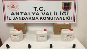 Jandarma el yapımı içkiye savaş açtı