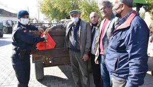 JANDARMADAN TRAKTÖR  SÜRÜCÜLERİNE EĞİTİM