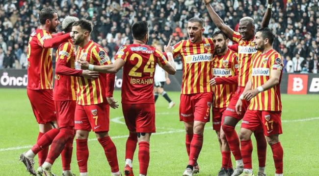 Kayserispor yedinci mağlubiyetini aldı