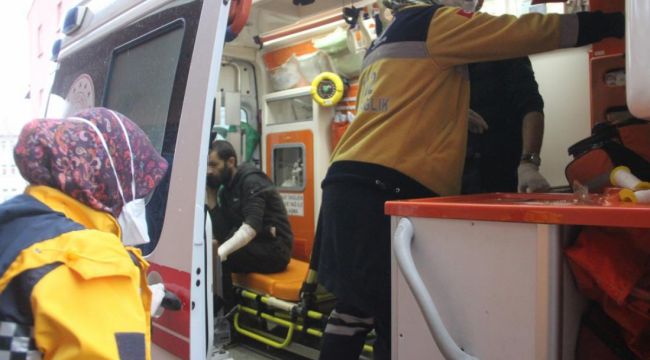 Meraklı hurdacının patlayıcı elinde patladı